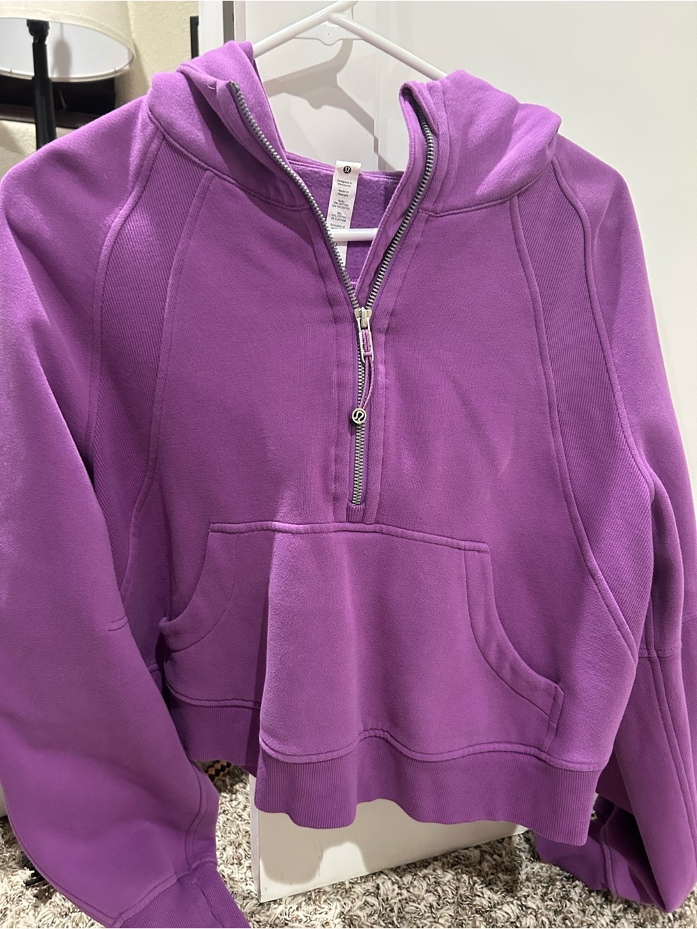 Lot of 4 Women’s Lululemon Half-Zip Cropped Pullover and Hoodies Sweatshirts - Picture 3 of 8